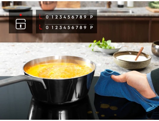 ELECTROLUX - Plaque induction LIT60342CW/1, Série 300, 3 foyers,