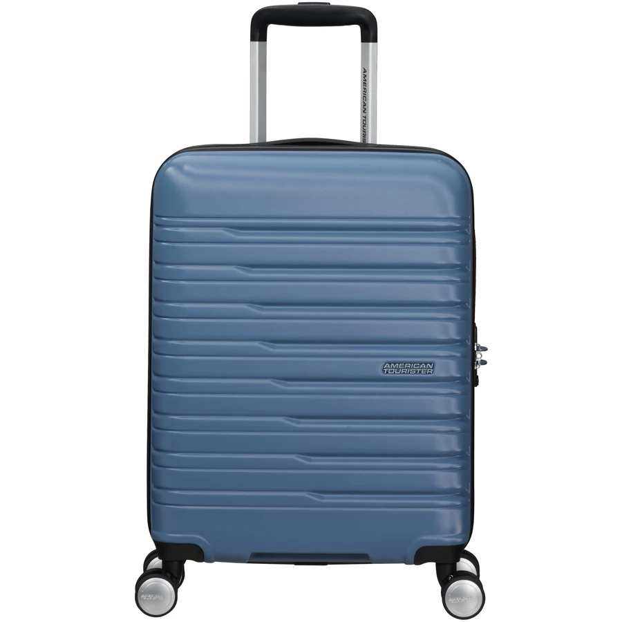 American Tourister Flashline - 4-Rollen Kabinentrolley 55 cm coronet blue