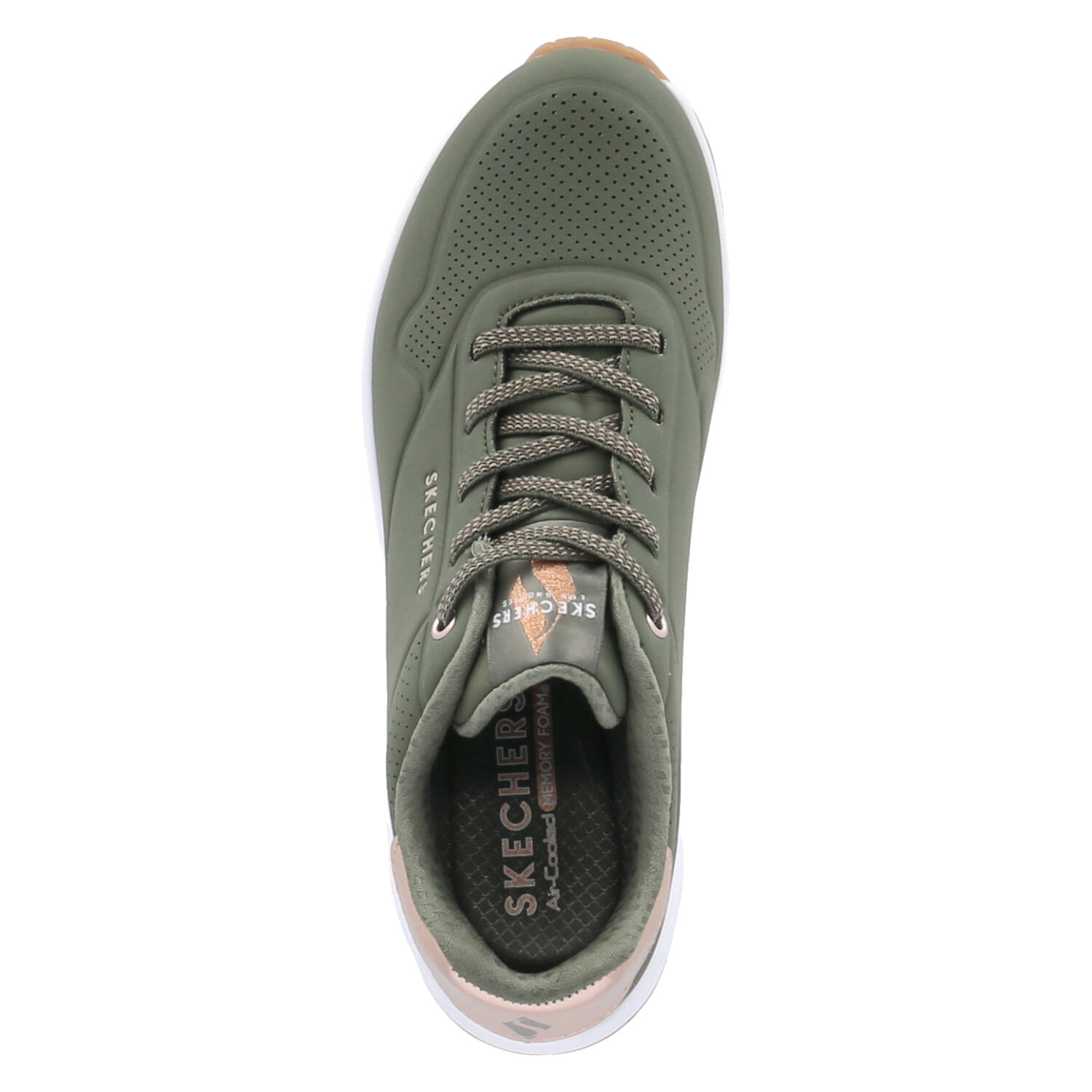 Skechers Slip-On-Sneaker SHIMMER AWAY - olive