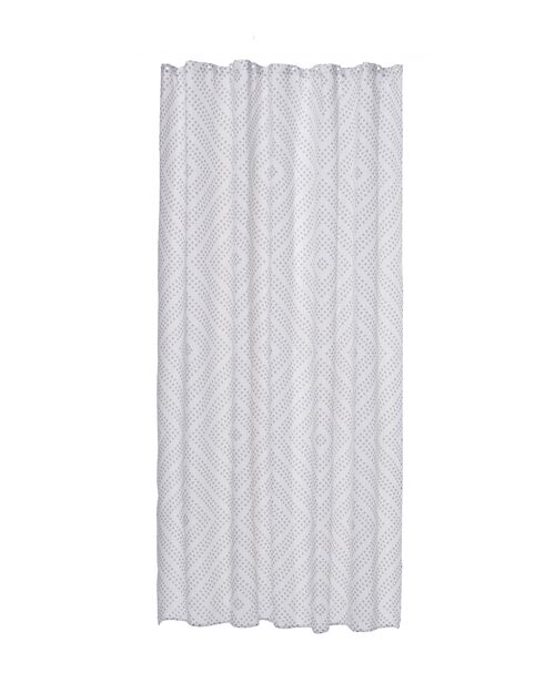 rideau de douche 180x200 polyester recyclé bohème