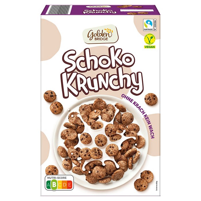 GOLDEN BRIDGE Schoko Krunchy 750 g
