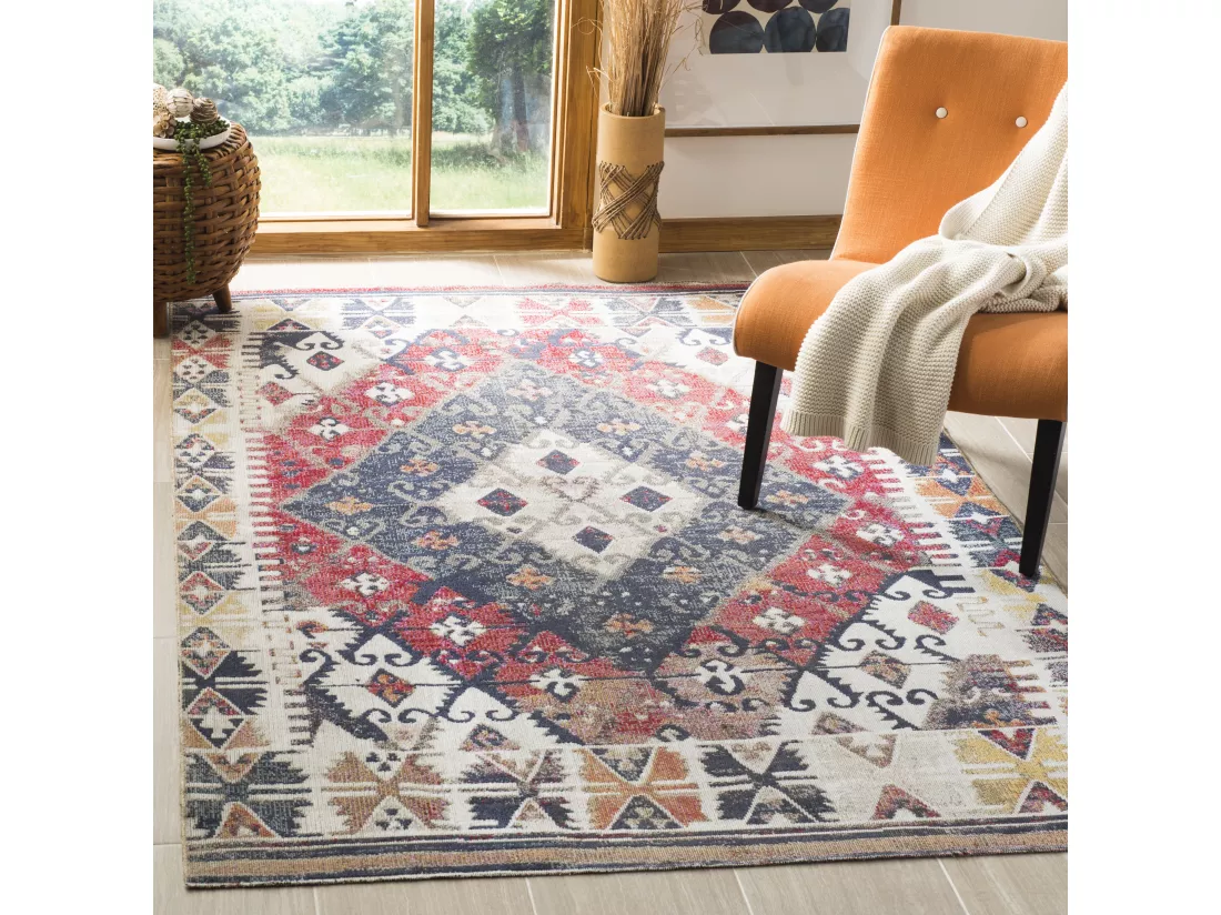 Tapis Rust & Multi 152 X 244 cm - Lattice