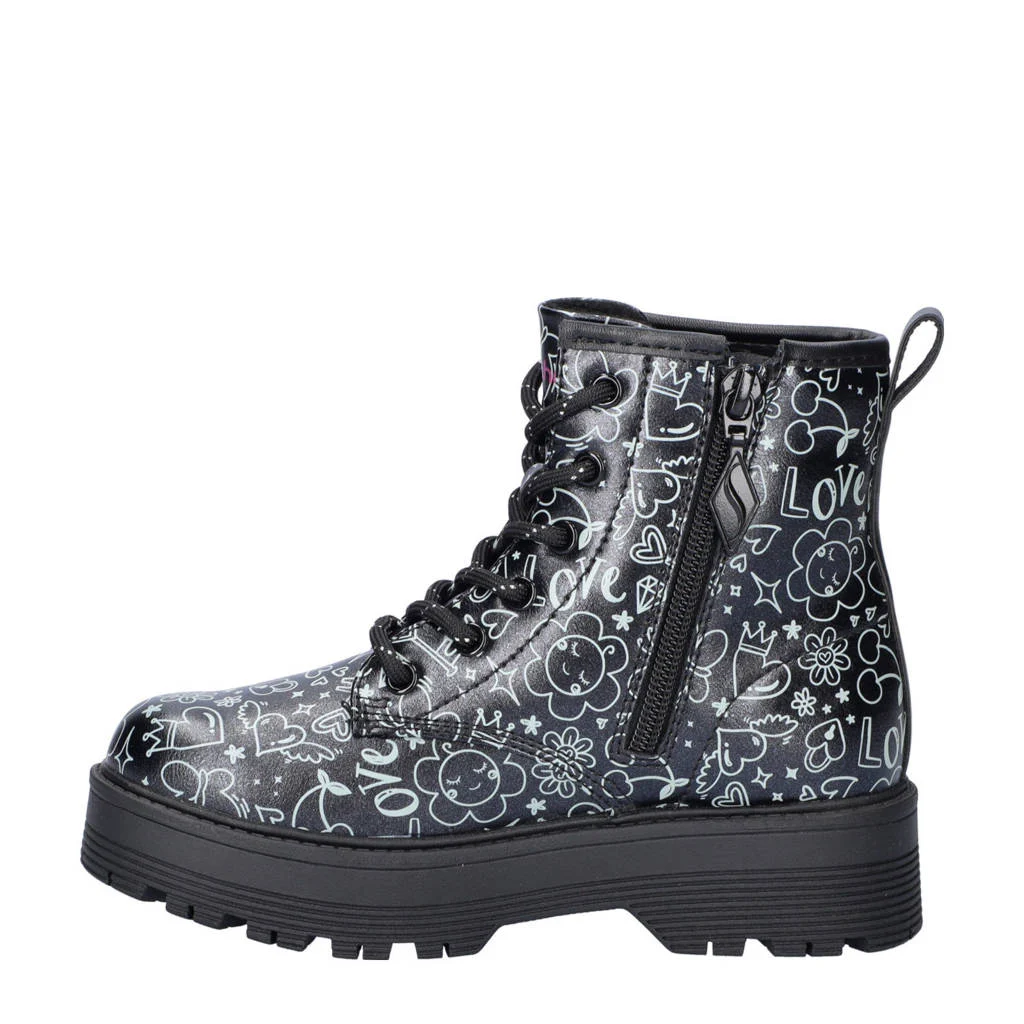 Skechers Gravlen-Hiveterboots zwart
