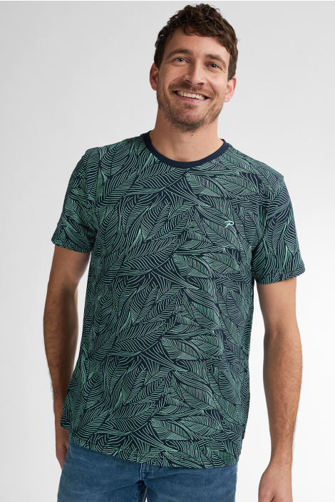Petrol Industries blauwe heren t-shirt
