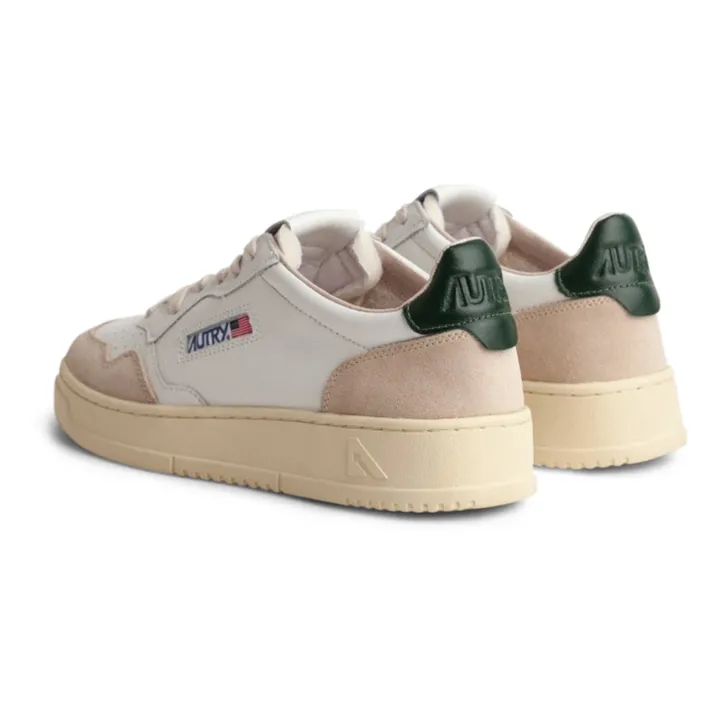 Autry Baskets Medalist Low Cuir/Suède | Vert foncé