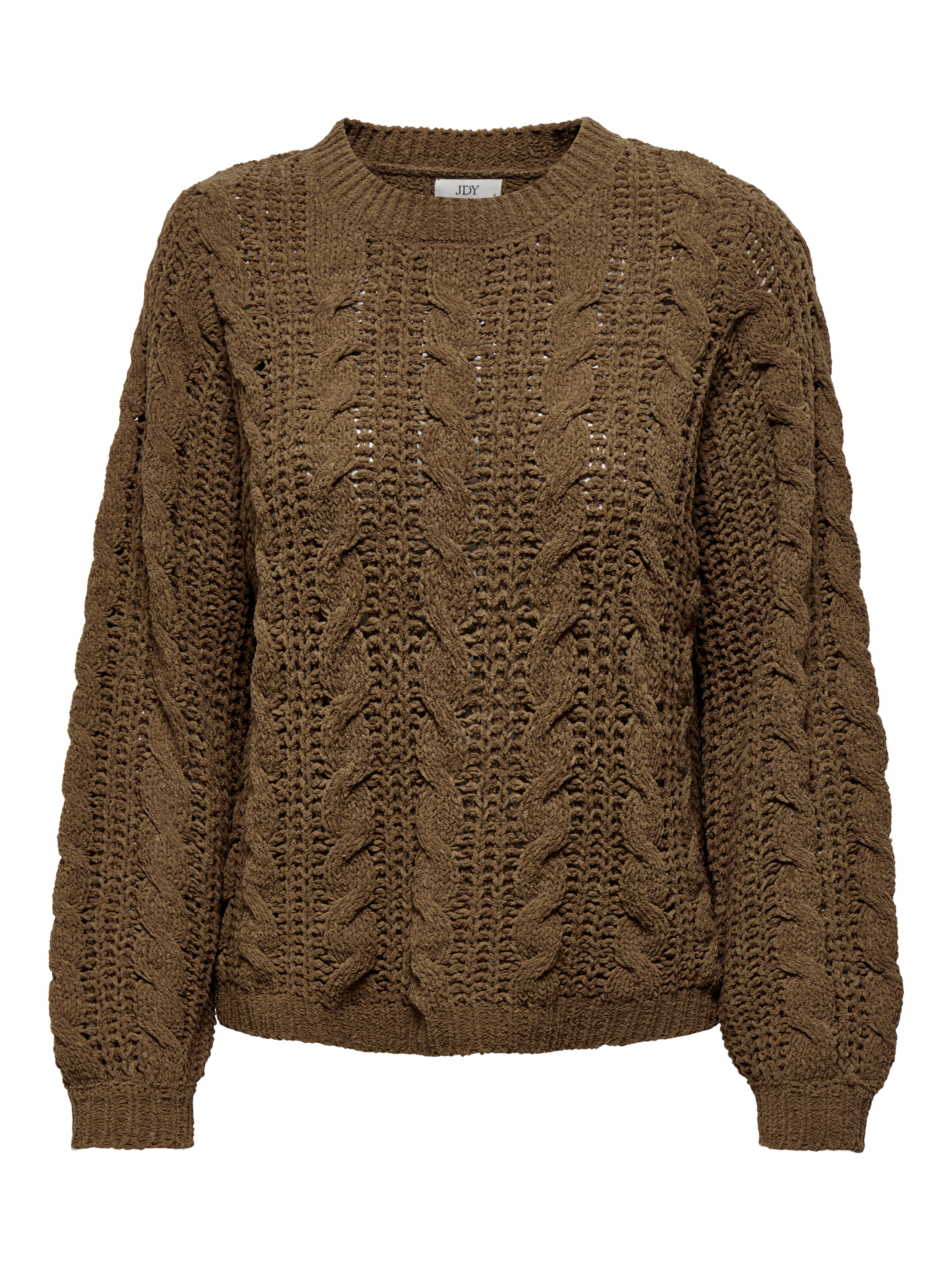 JDYJOSIA Strickpullover Fondue Fudge