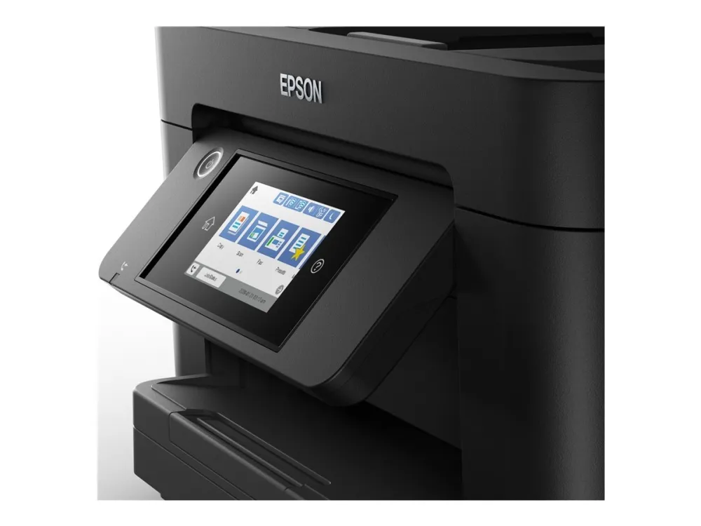 Epson WorkForce Pro WF-4825DWF - Multifunktionsprinter - farve - blækprinter - A4 (210 x 297 mm) (original) - A4/Legal (medie) - op til 25 spm (udskriver) - 250 ark - 33.6 Kbps - USB 2.0, LAN, Wi-Fi(n), USB vært