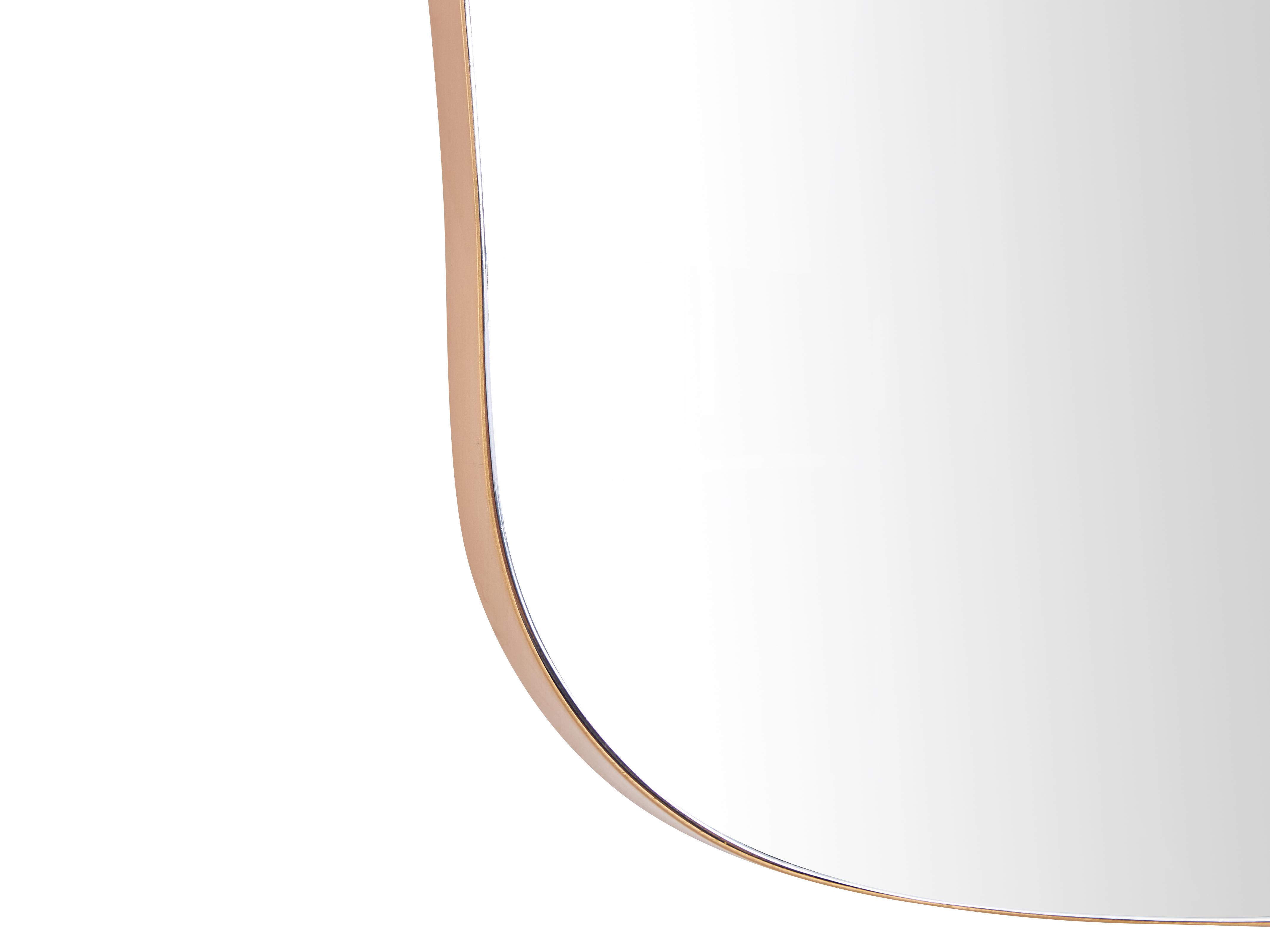 Wandspiegel PUTEAUX 70 cm 92 cm Metaal Goud