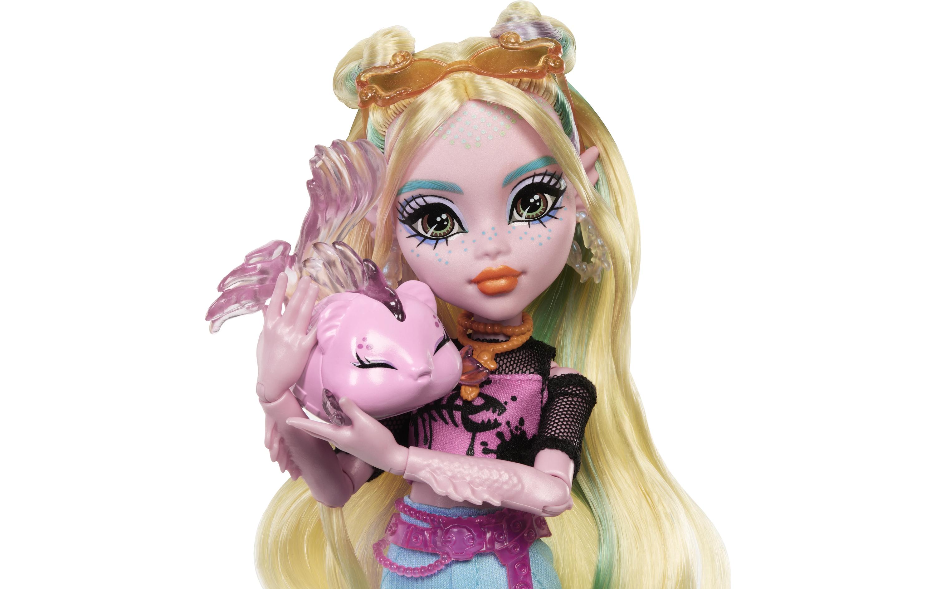 Puppe Monster High LagoonaSchrecklich schöne Meerjungfrau mit trendiger Kleidung