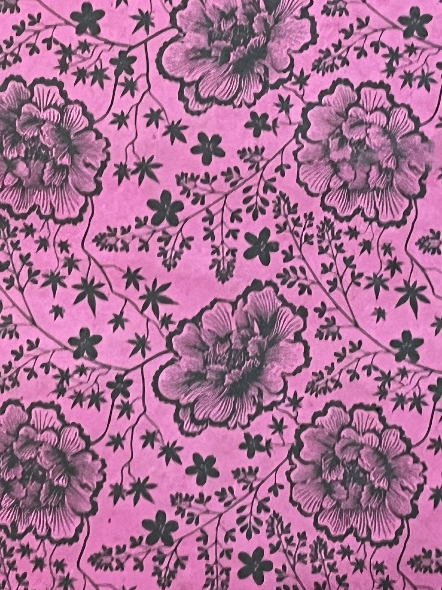 Geschenkpapier 'Blumen', rosa, L 76 cm, B 51 cm günstig bestellen