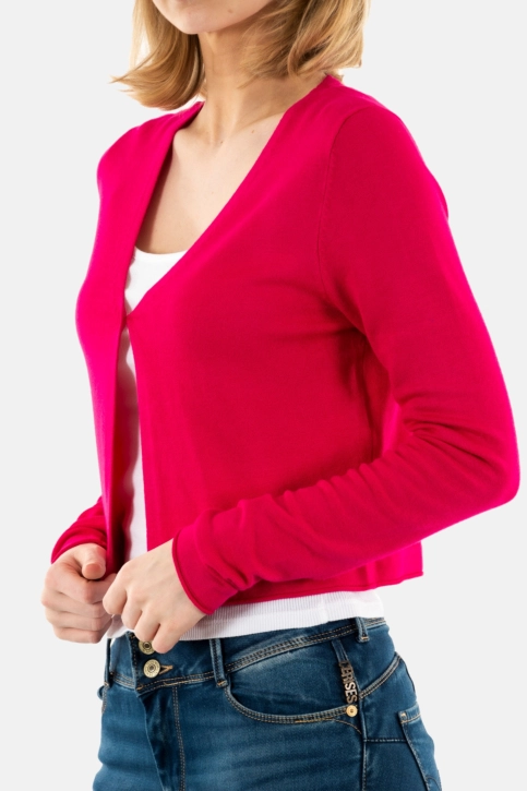 Gilets cardigans morgan 231-mzina rose