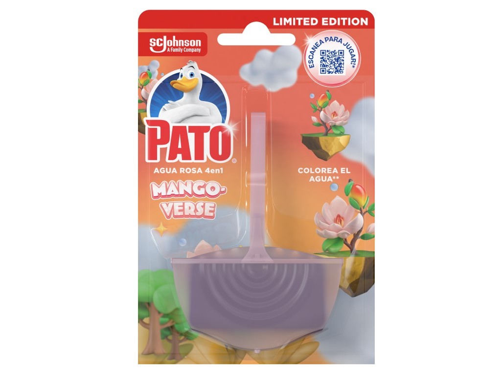 BLOCO SANITÁRIO PATO ÁGUA ROSA 36G