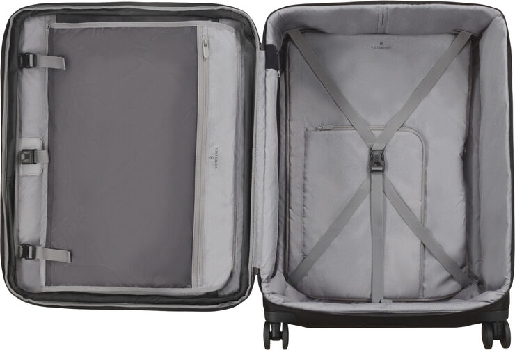 Victorinox Sort Werks Traveler 6. 0 Stor 4-hjuls Kuffert Sort