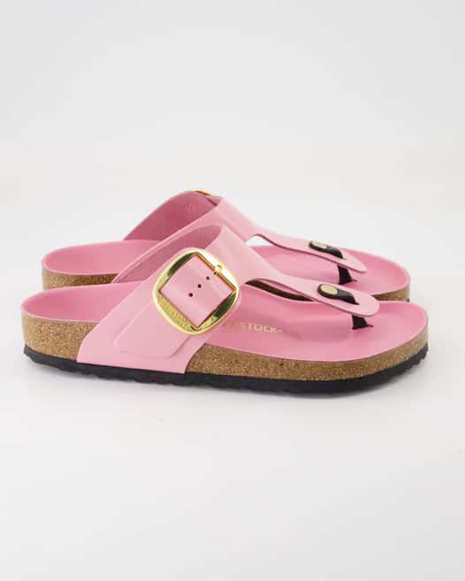 Birkenstock Gizeh Big Buckle Pantoletten in Rosa
