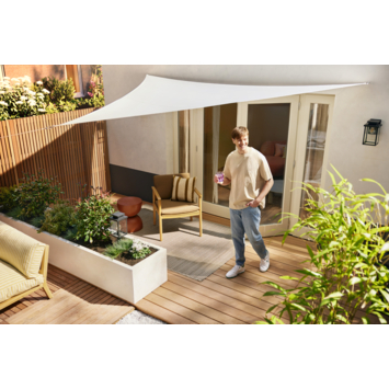 Loungestoel Pip bruin hout