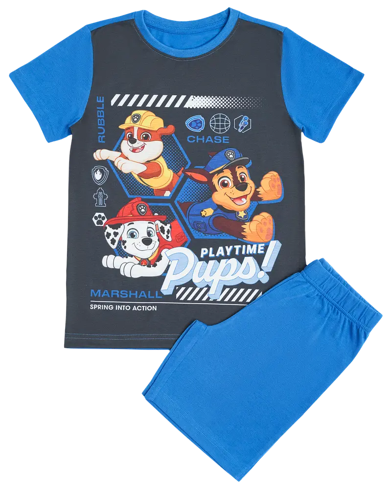 Paw patrol t-shirt og shorts sæt