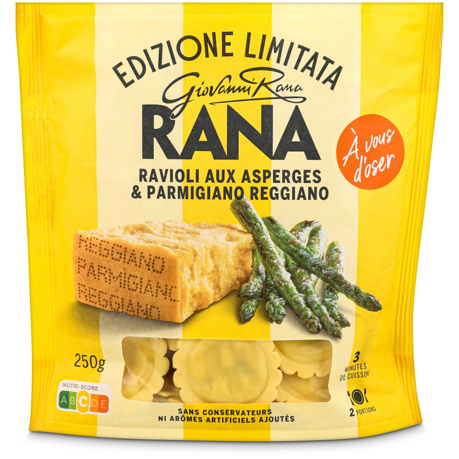 Rana Ravioli Asparagi Parmigiano