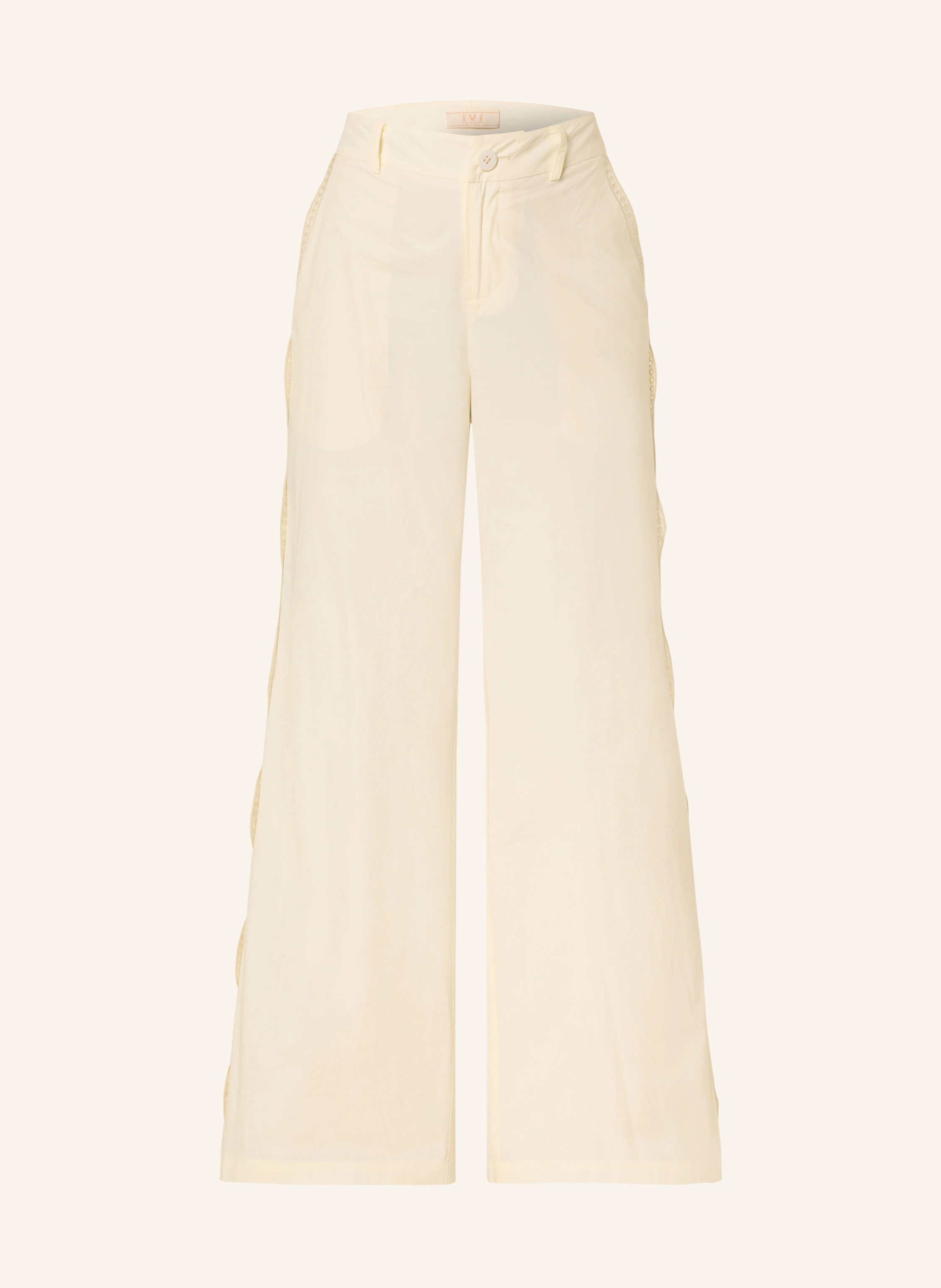 IVI collection Marlenehose mit Lochspitze