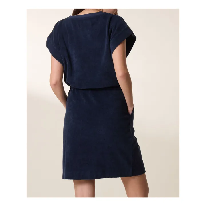 Leon & Harper Robe Rei Eponge Coton Bio | Charbon