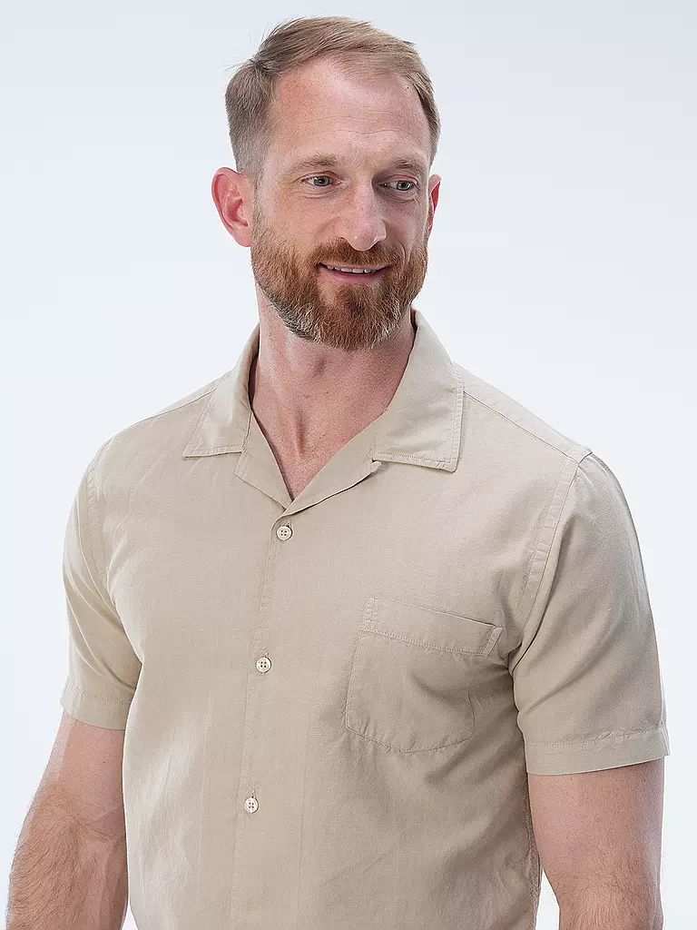 COLORFUL STANDARD Hemd Regular Fit  beige