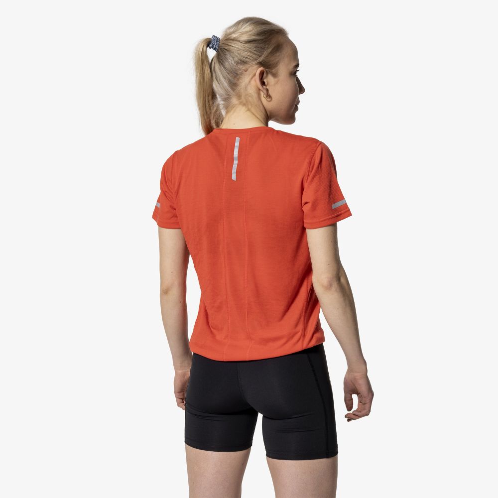 Swix Pace Short Sleeve Womens Cayenne