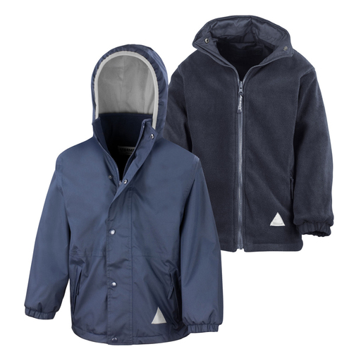 Chaqueta Impermeável Reversível Con Interior Polar Resultado