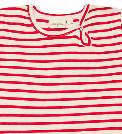 Petit Piao Kjole - Rib - Modal - Bright Red