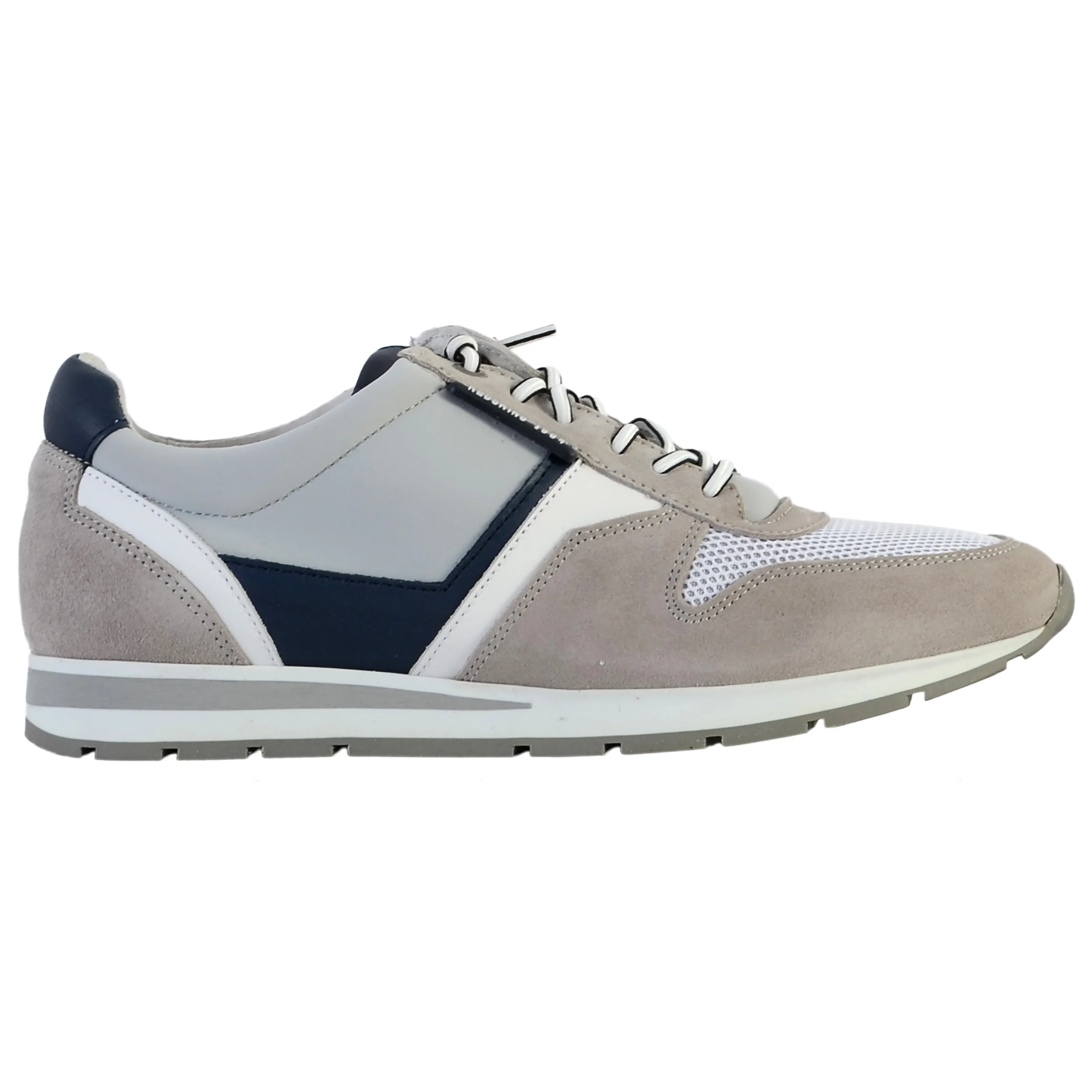 Basket cuir redskins smith | Gris