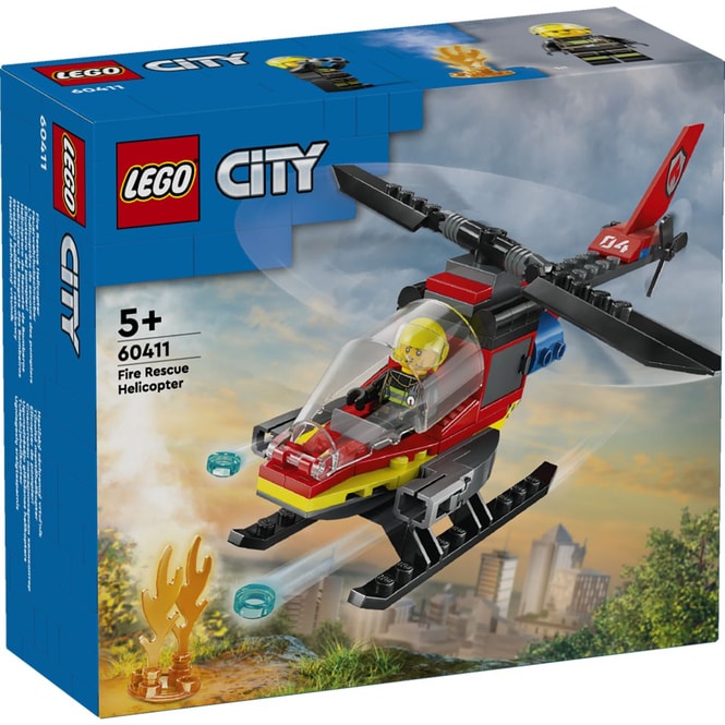 LEGO® City Fire 60411 - Feuerwehrhubschrauber