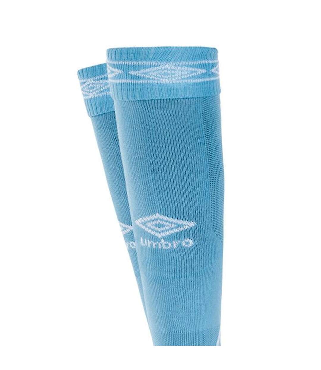 Umbro - Chaussettes de foot DIAMOND (Bleu ciel / Blanc) - UTUO227