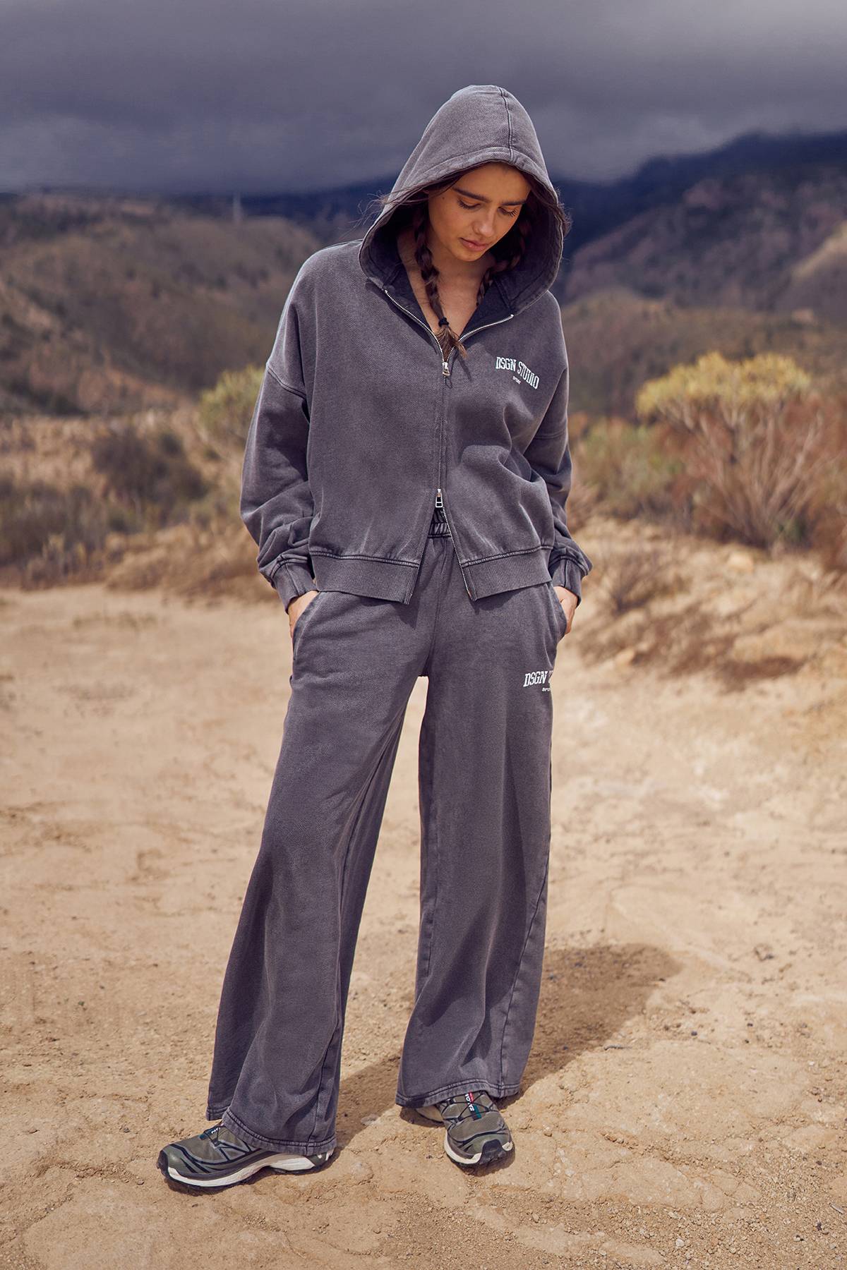 Jogger Droit Imprimé Collégial Dsgn Studio