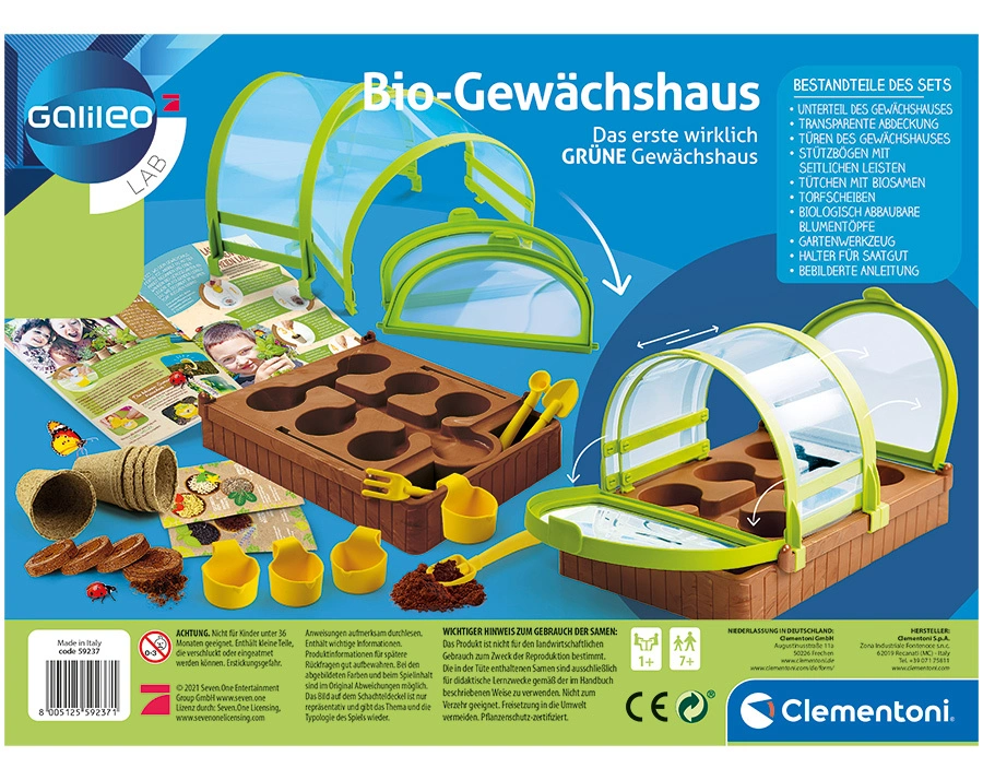 Bio-Gewächshaus (Experimentierkasten)