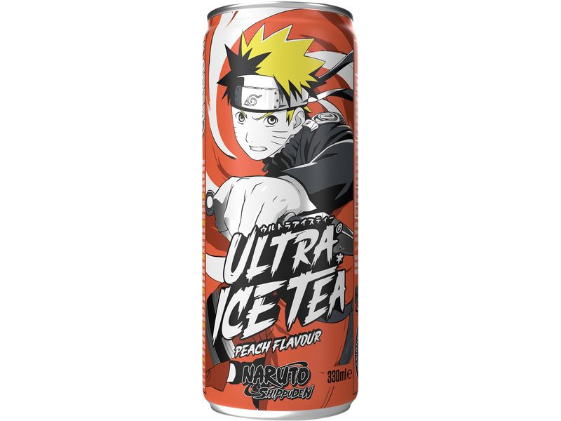 Ultrapop Ice Tea Naruto Pfirsich 0.33 l Erfrischender Pfirsich-Eistee