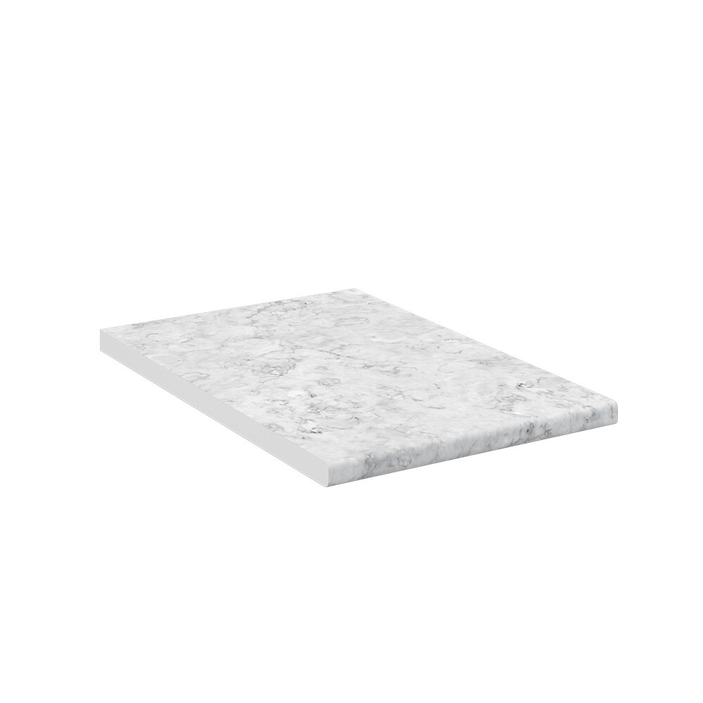 Vicco Küchenarbeitsplatte R-Line Marmor Weiß 40 cm