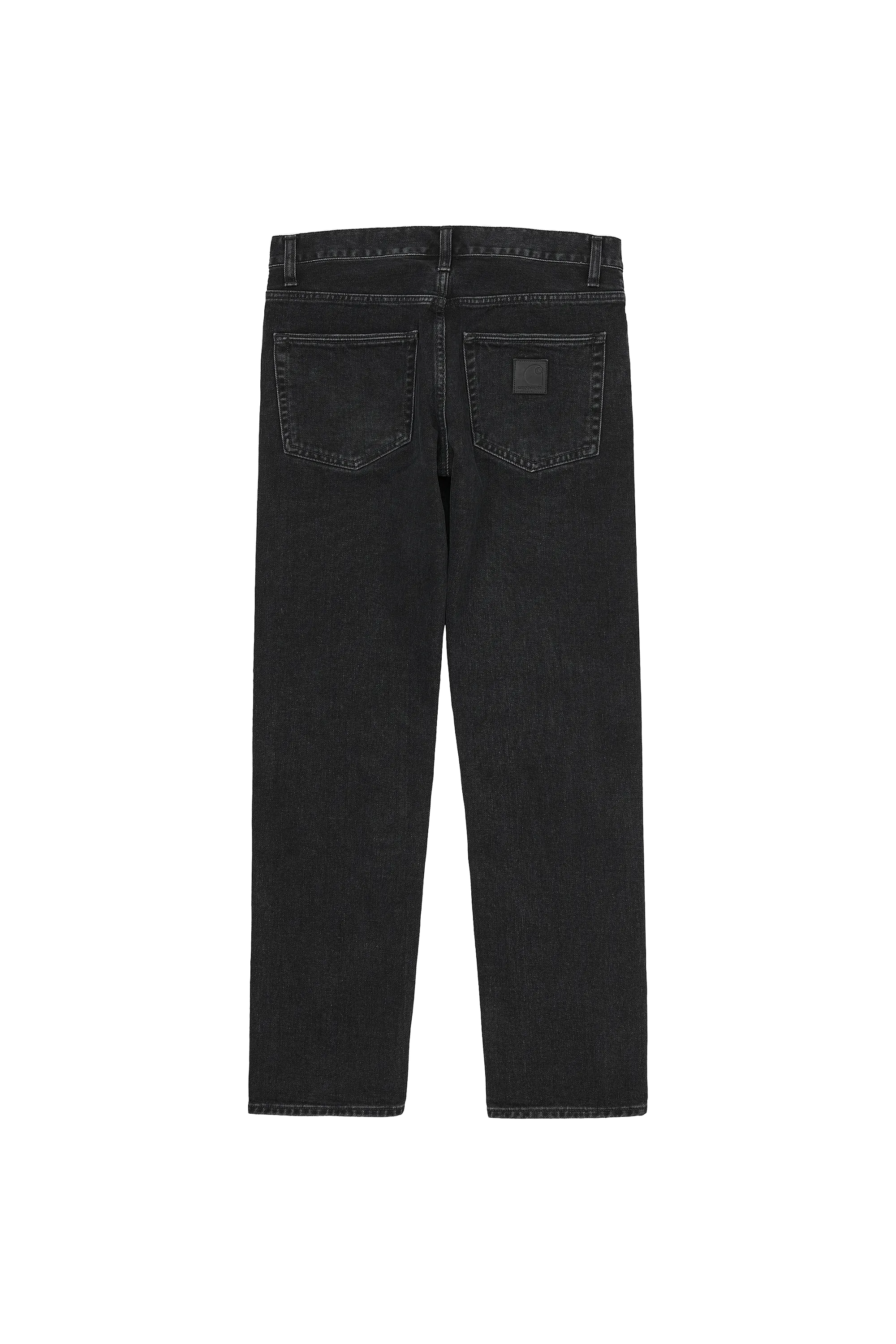 CARHARTT WIP Jean droit en coton bio  KLONDIKE Noir