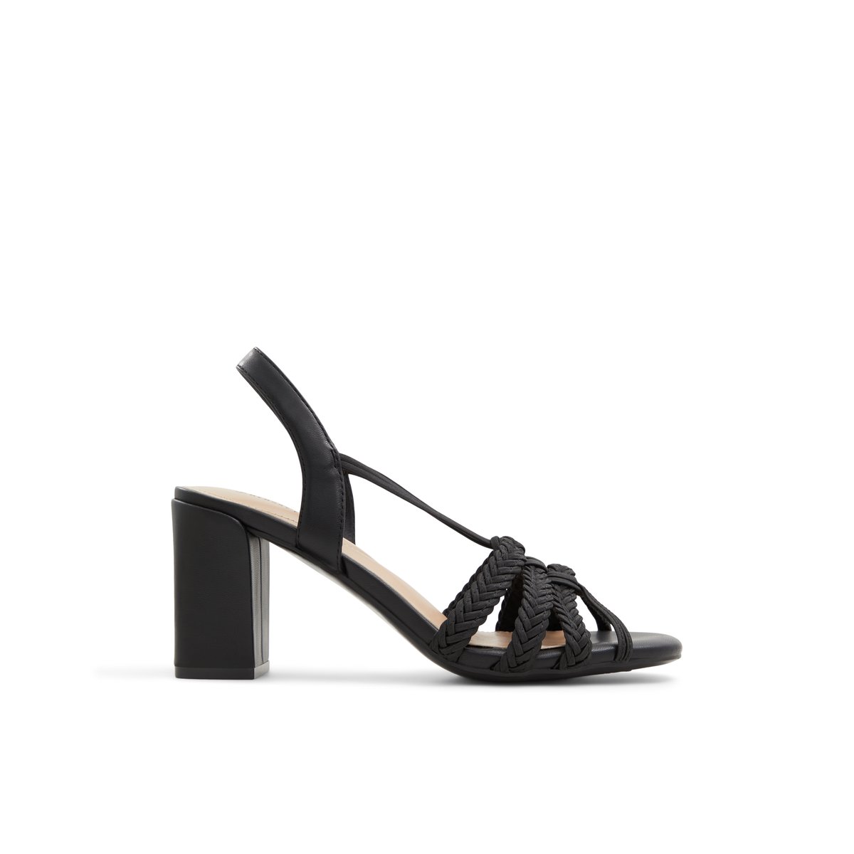 SOLEMATE-Parkfenton-Sandales à lanières - Talon bloc - Noir