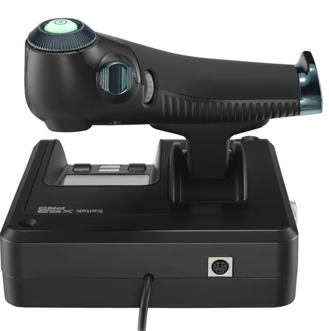 Logitech G Saitek X52 Pro kontrolsystem til flyvning