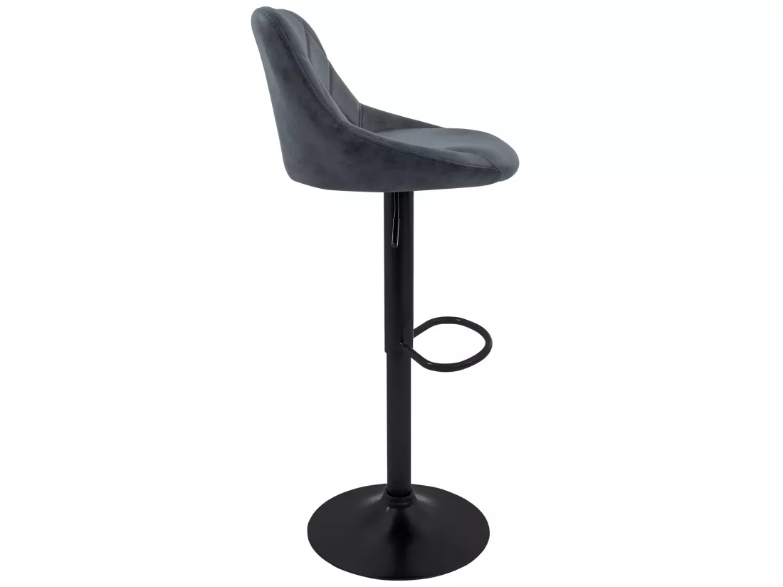 Lot de 2 tabourets de bar Réglables en hauteur Pivotant Chaise de bar Tabouret d