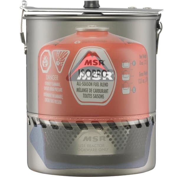 Réchaud à gaz randonnée MSR REACTOR 1.7L STOVE SYSTEM 21 STAINLESS STEEL