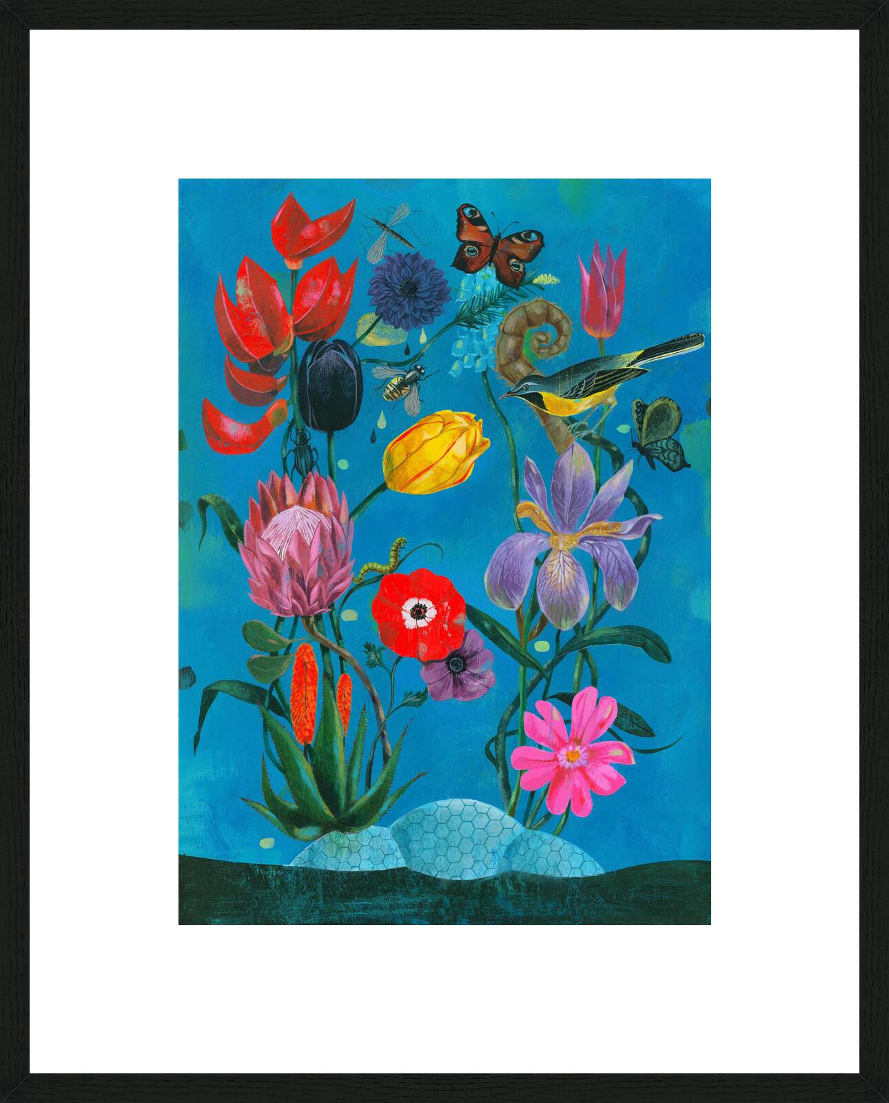 Eden Project by Olaf Hajek - Limited Edition. Edition of: 100. Signed.