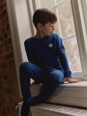 Viking Soft Merino Undertrøye Merinomix, Blå