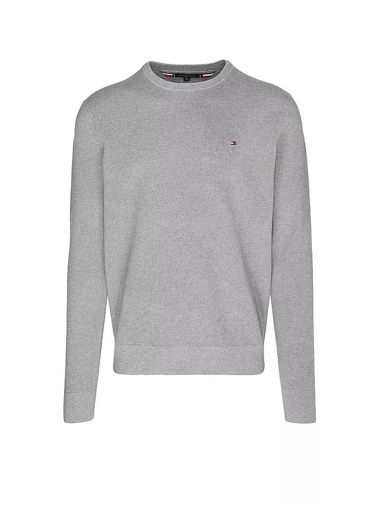 TOMMY HILFIGER Pullover hellgrau