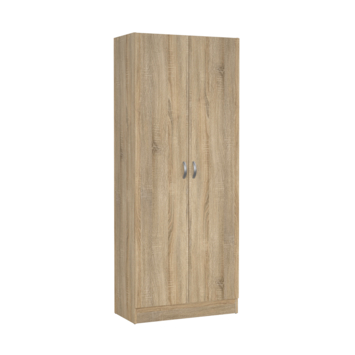 Kledingkast 2-deurs Fabian eiken hout 170 x 70 x 35 cm