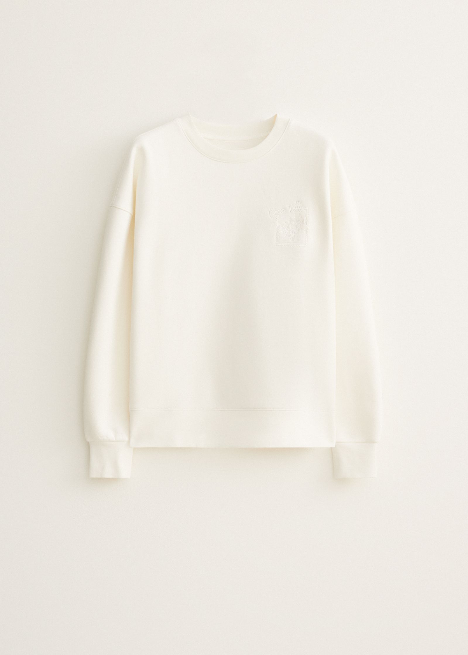 Sweatshirt met lange mouwen