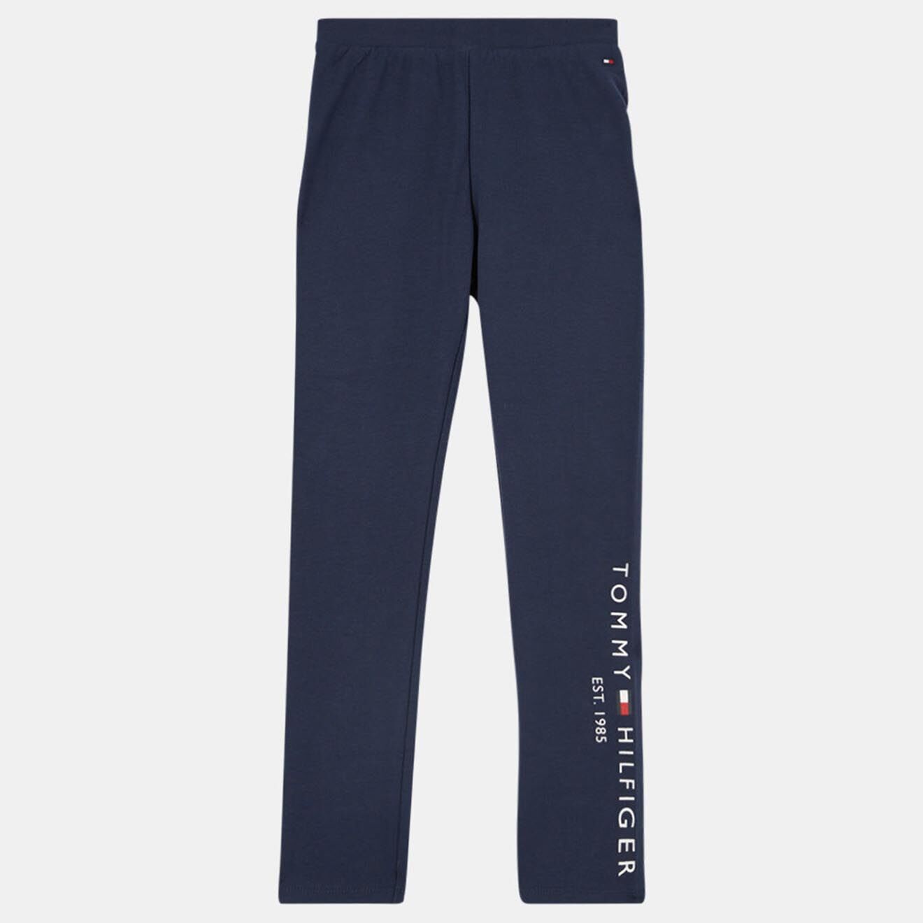 Tommy Hilfiger Legging en Coton à logo bleu marine