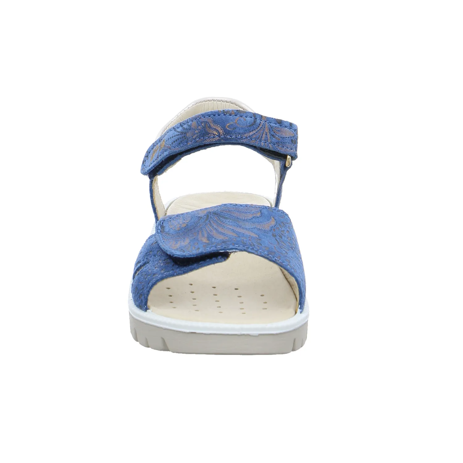 PRIMIGI Mädchen-Sandale Blau Leder  Sommerschuh