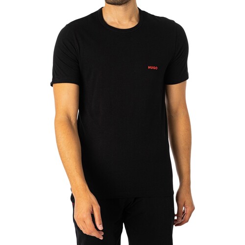 BOSS - Pack De 3 Camisetas Lounge Crew Negro