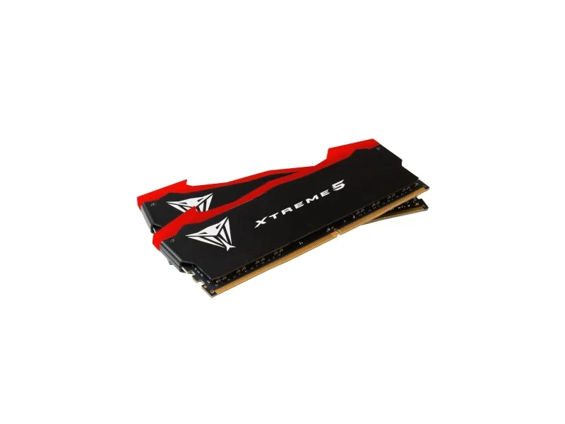 Patriot Viper Xtreme 5 - DDR5 - sæt - 48 GB: 2 x 24 GB - DIMM 288-PIN - 4100 MHz / PC5-65600 - CL38 - 1.45 V - ikke bufferet - on-die ECC - mat sort, hvid, rød