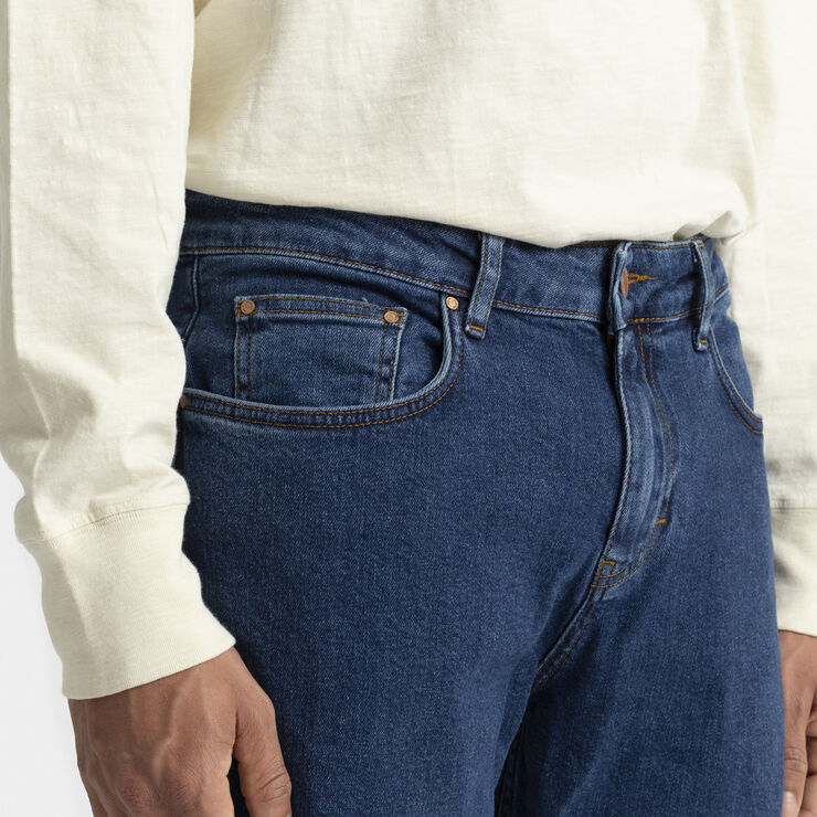 RVLT - Revolution Rinsed blue loose jeans Blue