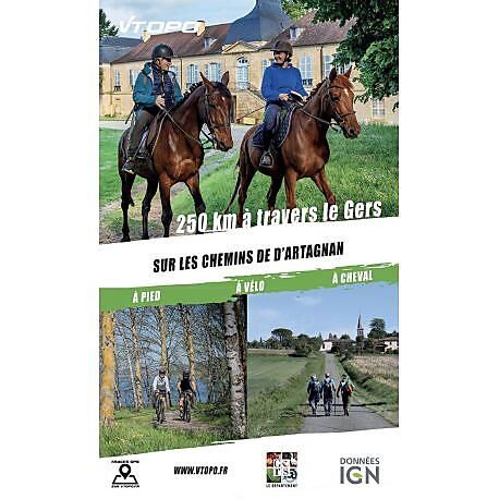 VTOPO - 250KM A TRAVERS LE GERS LES CHEMINS DE D ARTAGNAN